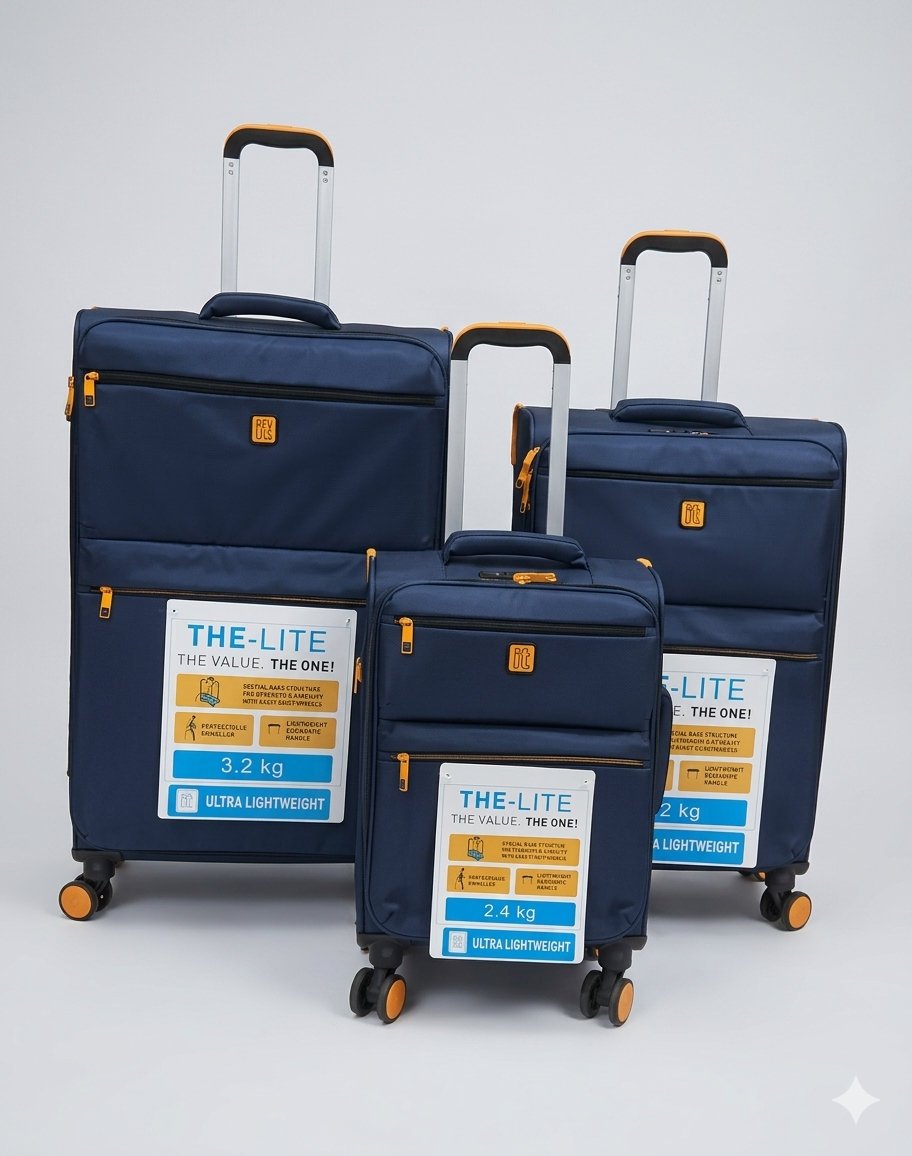 Set de 3 valises IT haute qualité et ultra légères