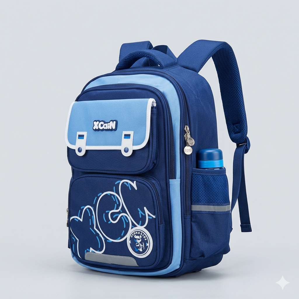 حقيبة ظهر مدرسية - راحة فائقة وأسلوب ديناميكي