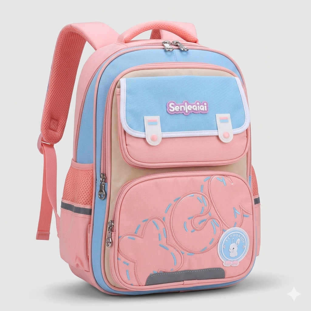 Sac à Dos Scolaire – Grand Confort et Style Dynamique