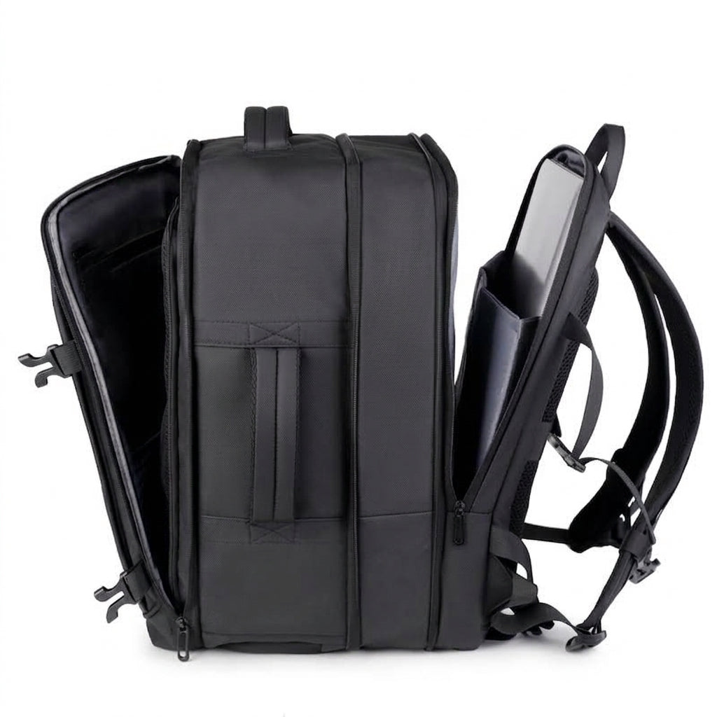 Sac à dos mini valise pour voyage extensible grande capacité