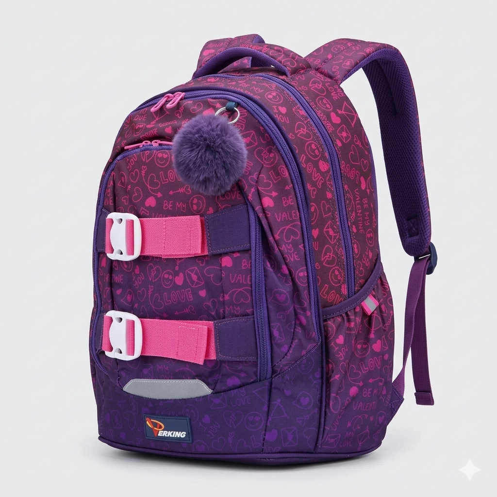 حقيبة ظهر فاخرة بظهر مريح