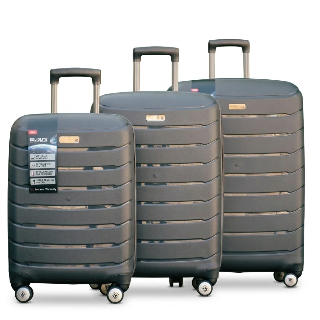 Pack de valises 3 pièces IT extensible International Traveler