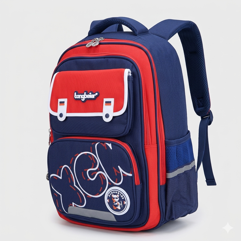 حقيبة ظهر مدرسية - راحة فائقة وأسلوب ديناميكي