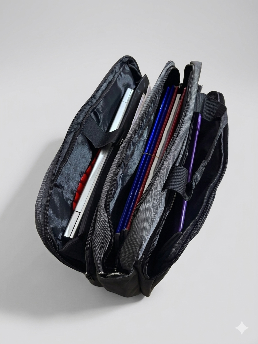 Cartable Gorder Élégant Multipoches