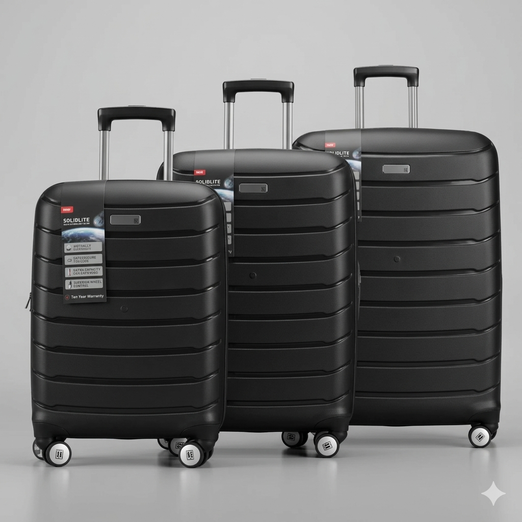 Pack de valises 3 pièces IT extensible International Traveler