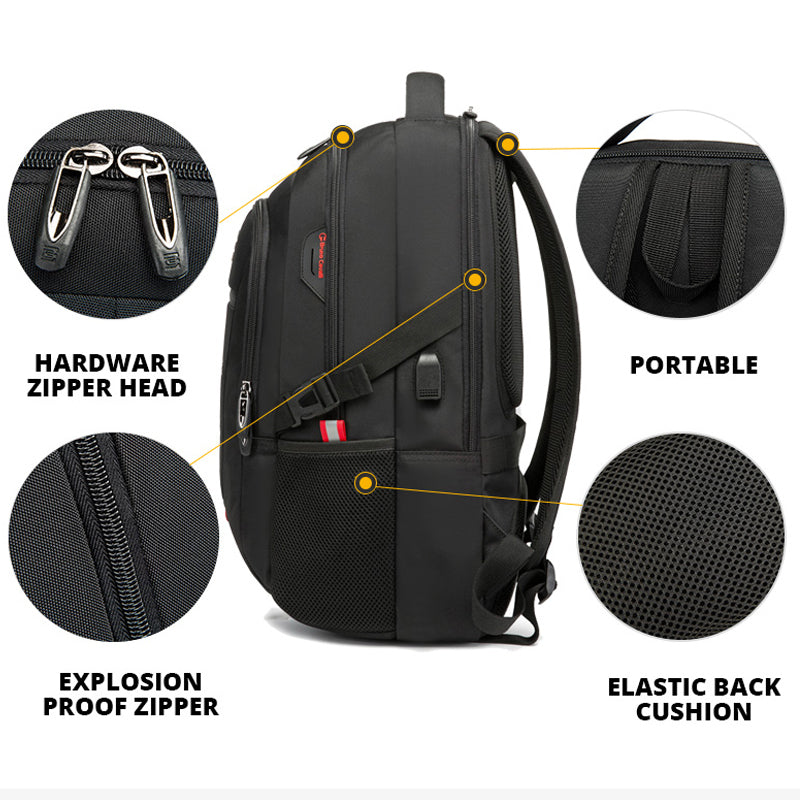 Sac à dos pour voyage et laptop 18 pouces Bruno Cavali