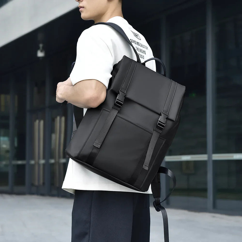 XibeiTrade Sac à Dos Vintage En Toile Grise - Style Décontracté Élégant - Ordinateur 15 Pouces - Idéal École, Voyage, Travail Et Randonnée