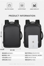 Sac à Dos et Cartable Professionnel 2 en 1 - Backpack dz