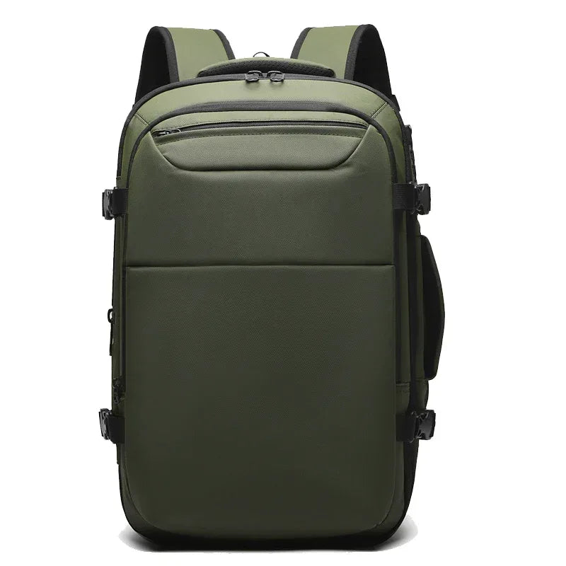 Sac à dos professionnel multifonctionnel extensible avec compression sous vide et anti-vol - Backpack dz