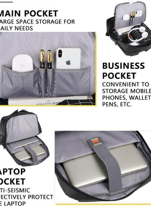 Sac à Dos et Cartable Professionnel 2 en 1 - Backpack dz