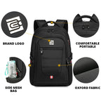 Sac à dos pour voyage et laptop 18 pouces Bruno Cavali