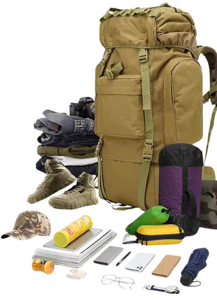Sac à Dos Camping Randonnée 75L Voyage - Backpack dz