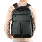 Sac à dos business élégant pour laptop grande capacité avec rangement multicouche