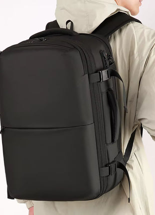 Sac à Dos Cartable Grande Capacité Antivol Compression Sous Vide étanche