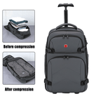 Sac à dos avec roulllettes et compression