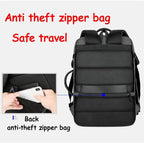 Sac à dos Cartable de Voyage USB 15,6" - Backpack dz