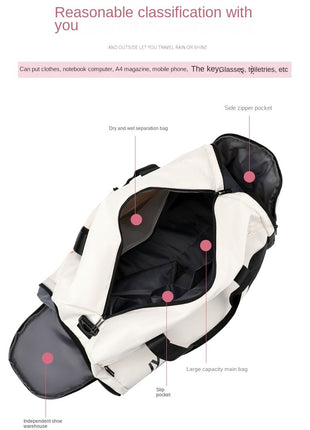 Sac de Sport Grande Capacité Unisexe