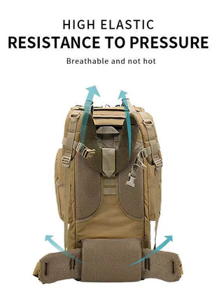 Sac à Dos Camping Randonnée 75L Voyage - Backpack dz