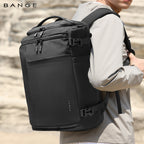 Sac à dos de randonnée et de voyage léger et imperméable BANGE avec compartiment à chaussures