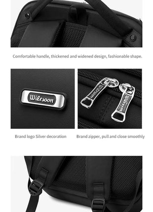 Sac a Dos Professionnel WIERSOON Élégant - Backpack dz