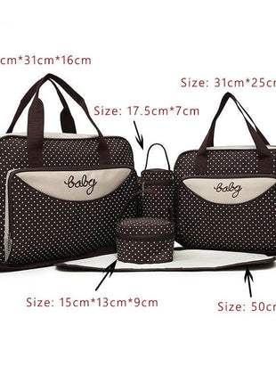 Ensemble Sac 5 Pièces pour les Mamans - Backpack dz