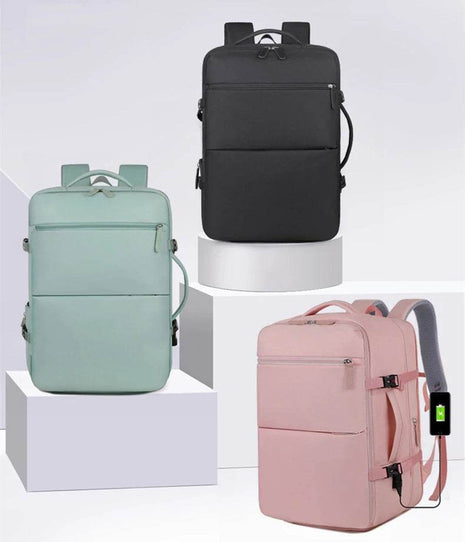 Sac à dos valise spacieux extensible 2 en 1 - Backpack dz