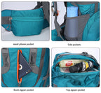 Sac à dos léger et imperméable 80 L pour randonnée, camping et voyage