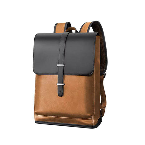 Sac a Dos Rétro Style décontracté en Cuir PU - Backpack dz