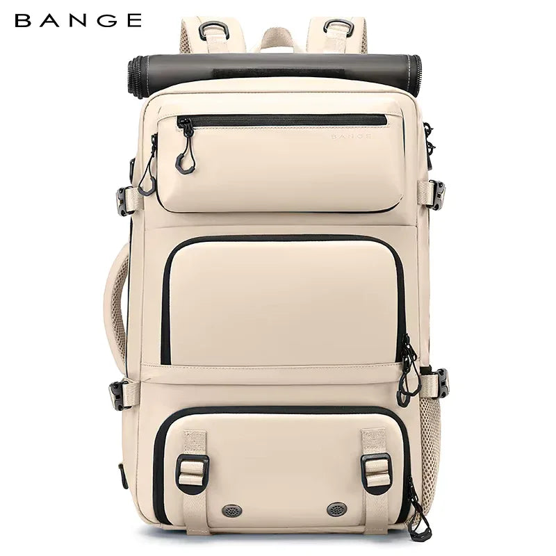 Sac à dos de voyage BANGE 3 en 1 Antivol avec bandoulière amovible - Backpack dz