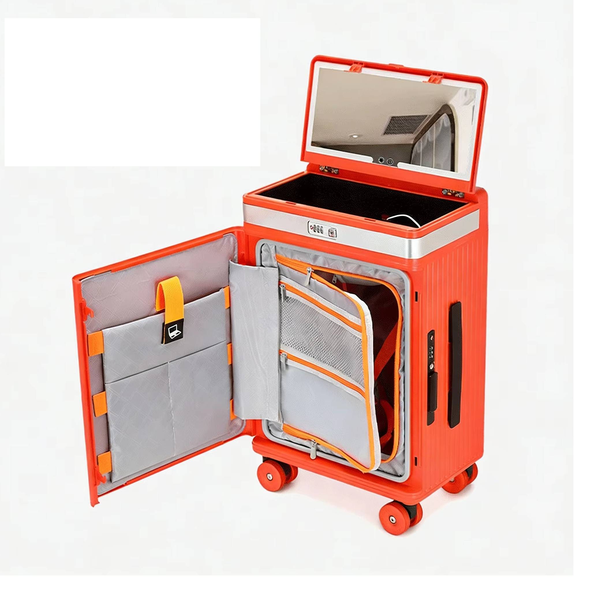 Valise multifonctionnelle à ouverture frontale de 20 pouces