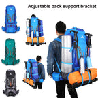 Sac à dos léger et imperméable 80 L pour randonnée, camping et voyage