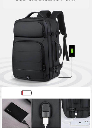 Sac à Dos Cartable Voyage Professionnel Grande Capacité avec Port USB - Backpack dz