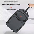 Sac à dos avec roulllettes et compression