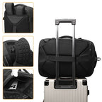 Sac à dos professionnel multifonctionnel extensible avec compression sous vide et anti-vol - Backpack dz