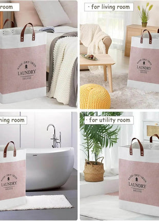 Sac à Linge Pliable en Tissu - Backpack dz