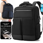 Sac à dos business élégant pour laptop grande capacité avec rangement multicouche