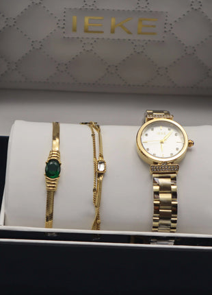 Coffret Cadeau IEKE Eliska – Doré Sublime & Détails Perlés