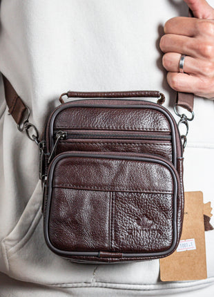 Sacoche en Cuir de Vachette - Backpack dz