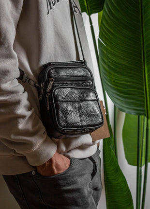 Sacoche en Cuir de Vachette - Backpack dz
