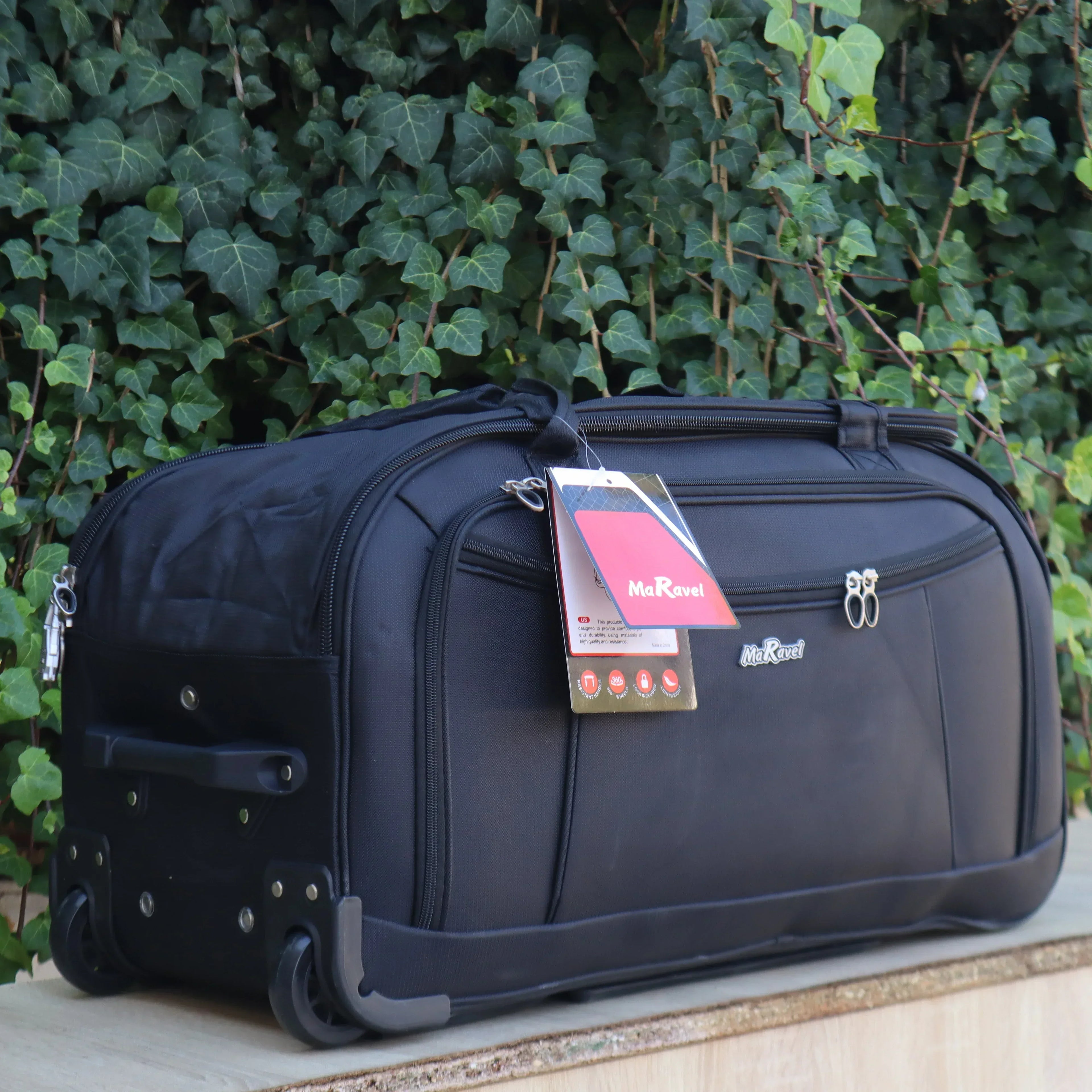 Cabas-chariot avec poche anti-vol Tailles Variables - Backpack dz