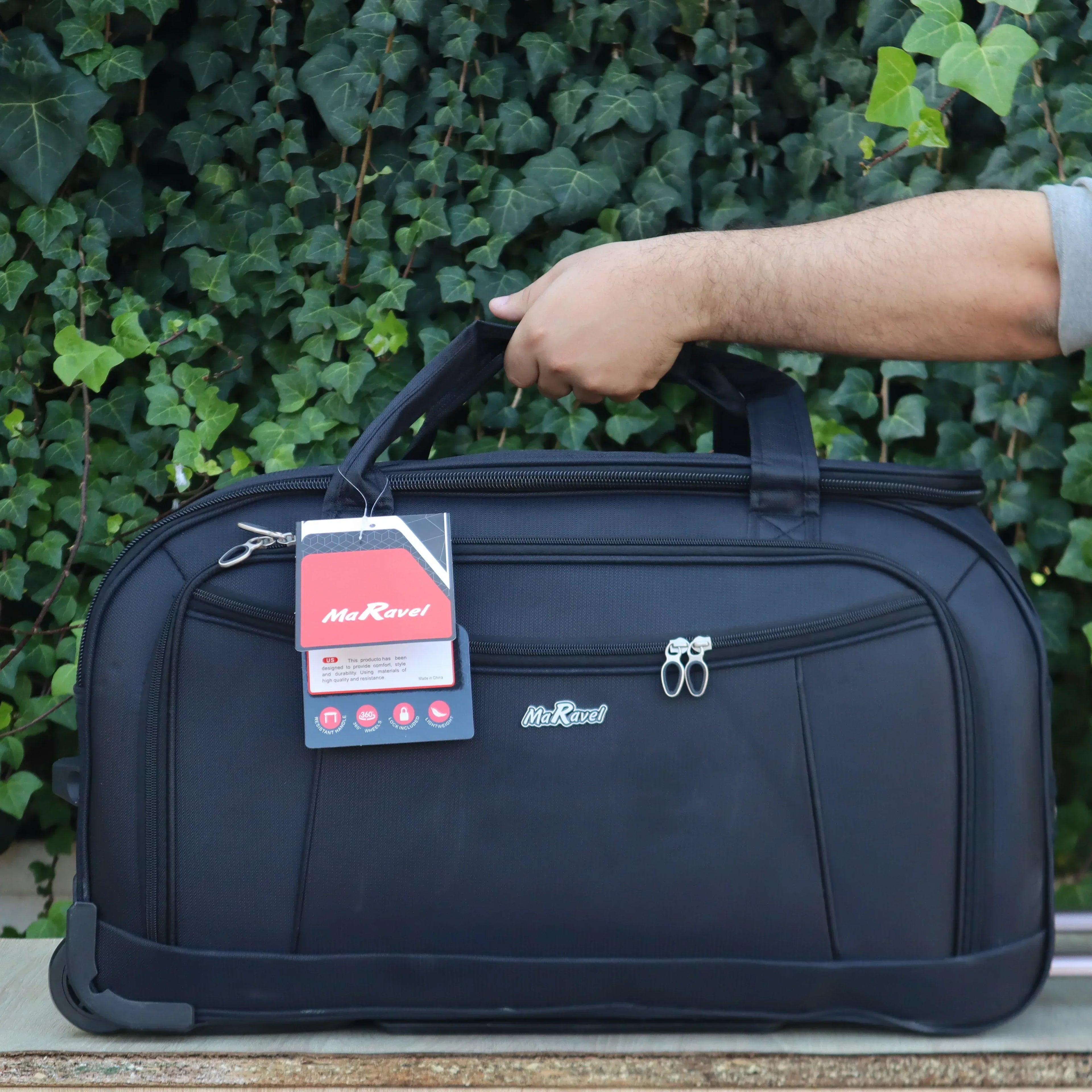 Cabas-chariot avec poche anti-vol Tailles Variables - Backpack dz