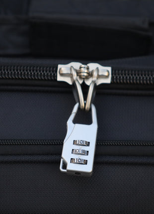 Pack de 3 pieces cabas-chariot avec poche antivol