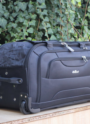 Lot de 3 cabas-chariot avec poche antivol