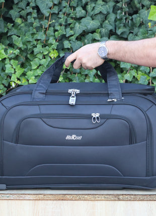 Lot de 3 cabas-chariot avec poche antivol