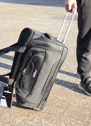 Lot de 3 cabas-chariot avec poche antivol