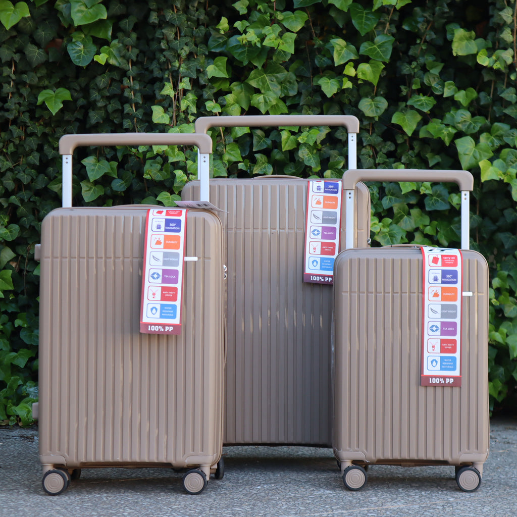 Ensemble de valises TSA 3 pièces , International Traveler