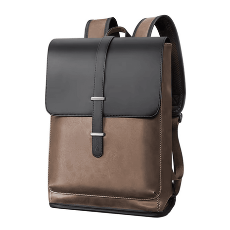Sac a Dos Rétro Style décontracté en Cuir PU - Backpack dz
