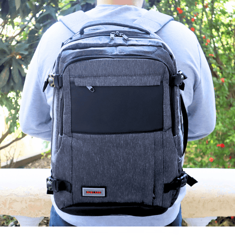 Sac a Dos Cartable Robuste VOYAGE Grande Capacité 17' - Backpack dz