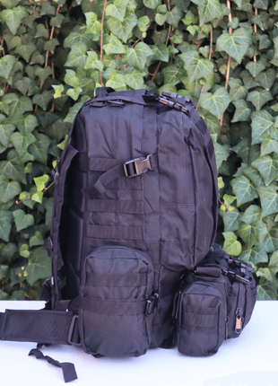 Sac À Dos avec sacoche De Randonnée Camping Tactique 4 en 1 - Backpack dz