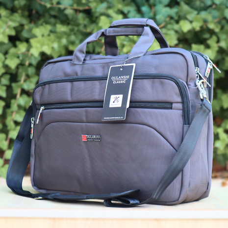 Mallette et Sac a Dos d’Affaires Multifonctionnelle 2 en 1 - Toile Imperméable